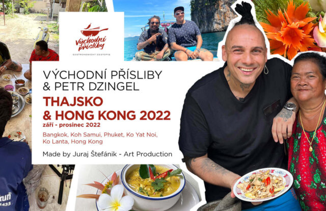 Gastronomický výlet do Thajska a Hongkongu v roce 2022