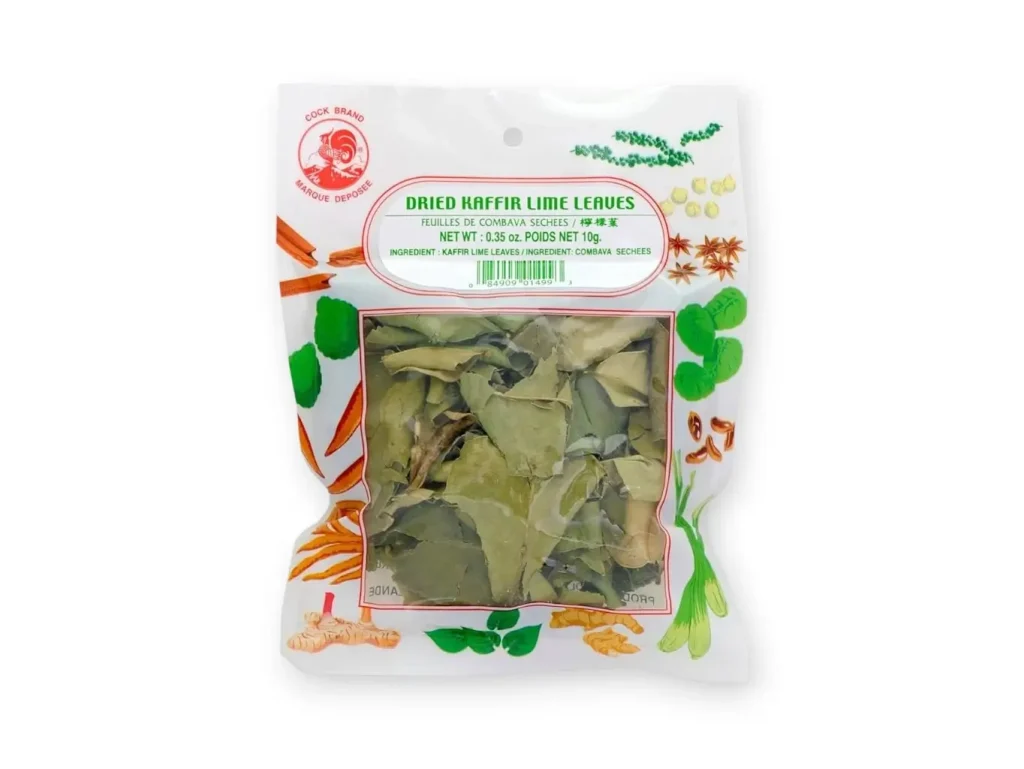 Cock Brand sušené kaffir limetové listy 10 g – Sambalshop