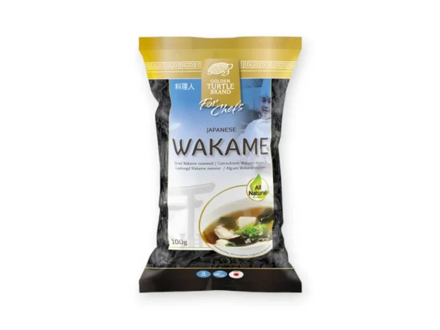 Golden Turtle Chef su&scaron;en&eacute; wakame řasy 100 g &ndash; Sambalshop