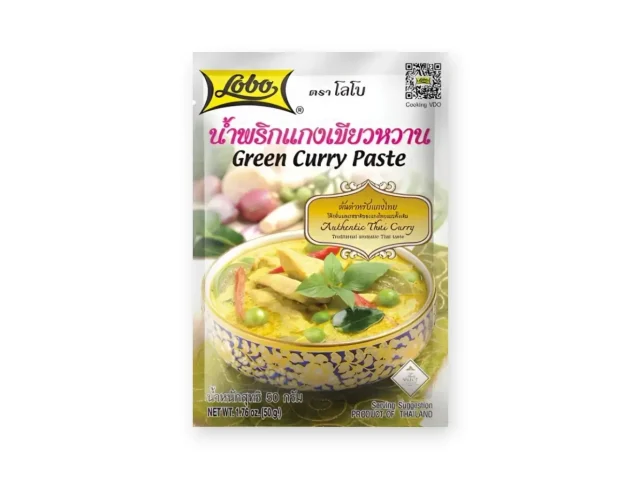 Lobo thajsk&aacute; zelen&aacute; kari pasta 50 g &ndash; Sambalshop