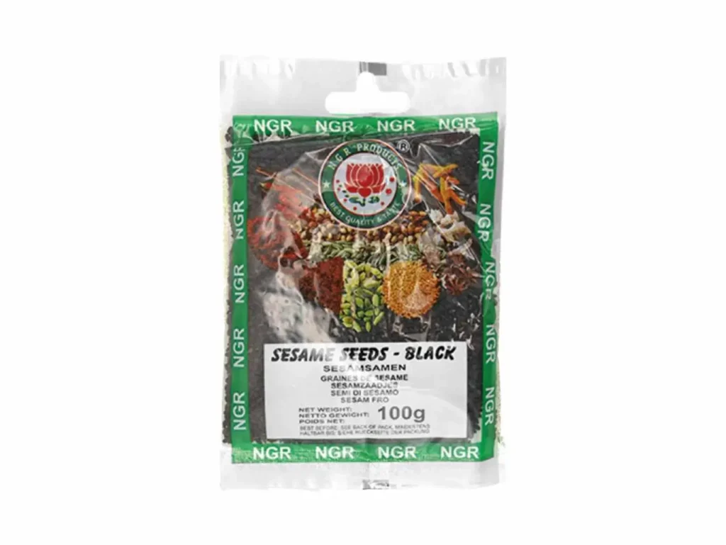 NGR černá sezamová semínka neloupaná 100 g – Sambalshop